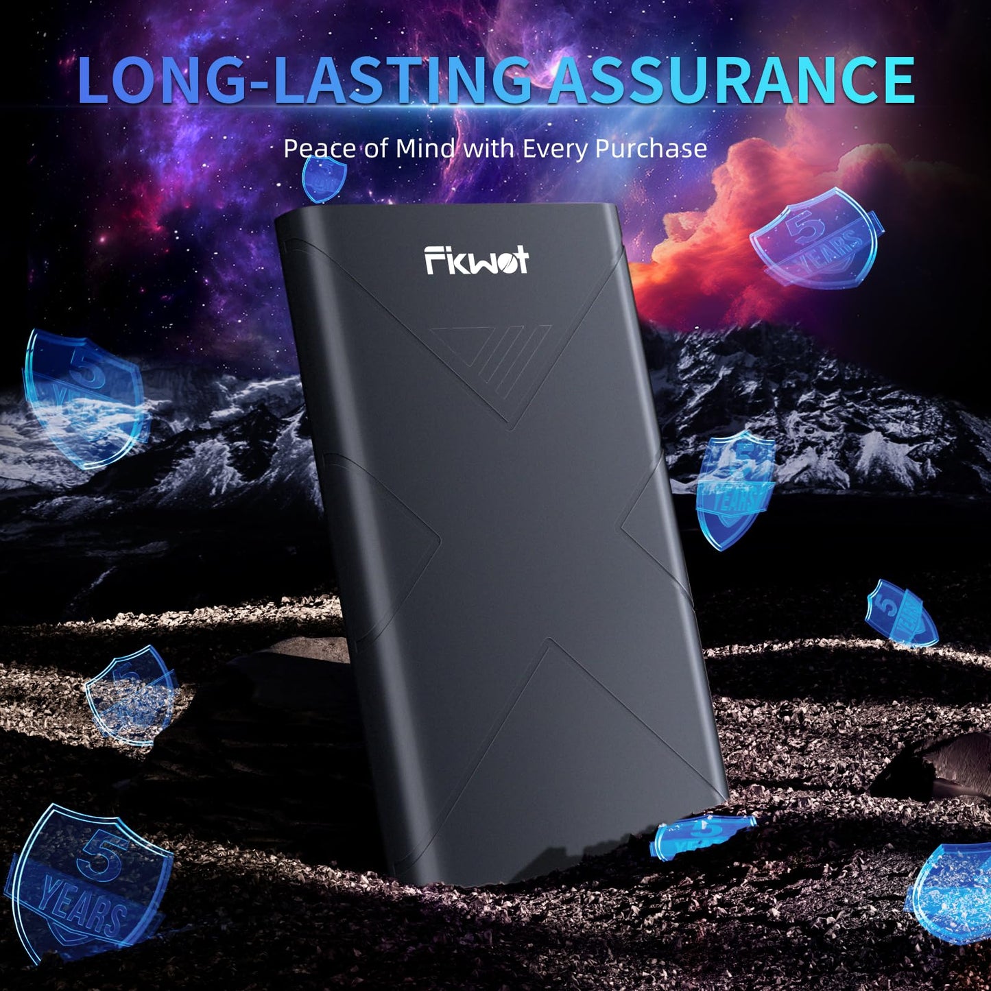 Fikwot FP80 SSD พกพา USB 3.2 Gen2x2