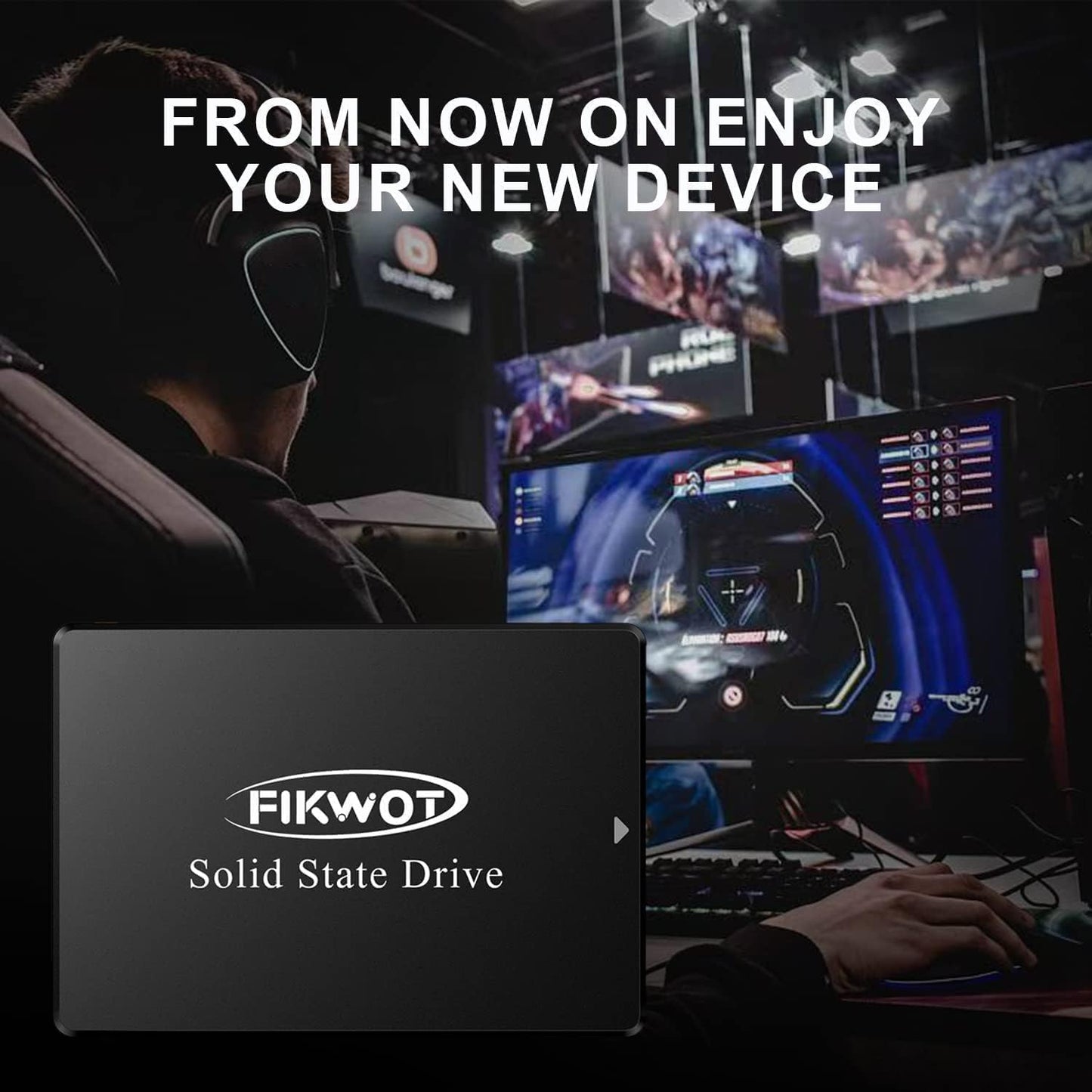 Fikwot FS810 2.5 Inch Internal SSD - SATA III 6Gb/s