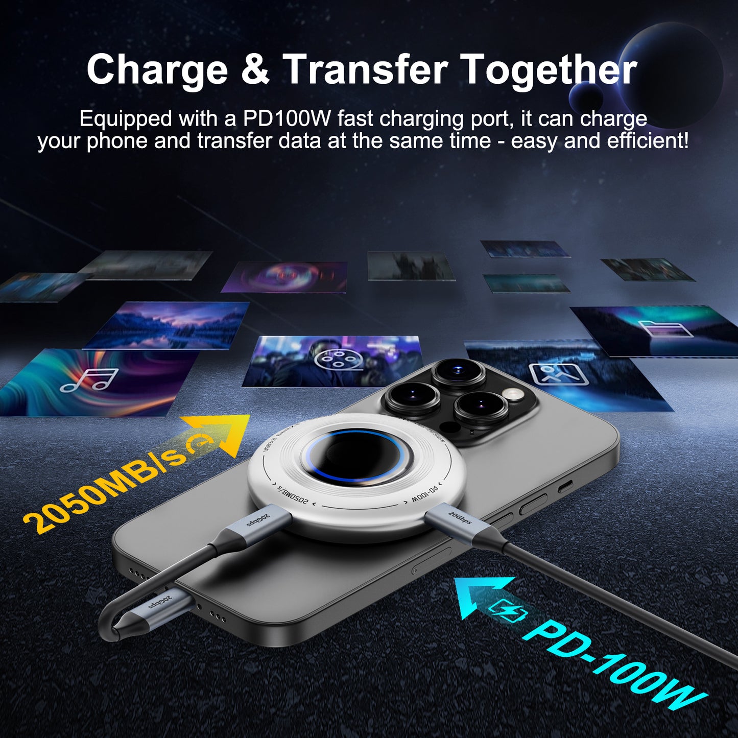 Fikwot FP108 Portable SSD USB 3.2 Gen2x2 20Gbps