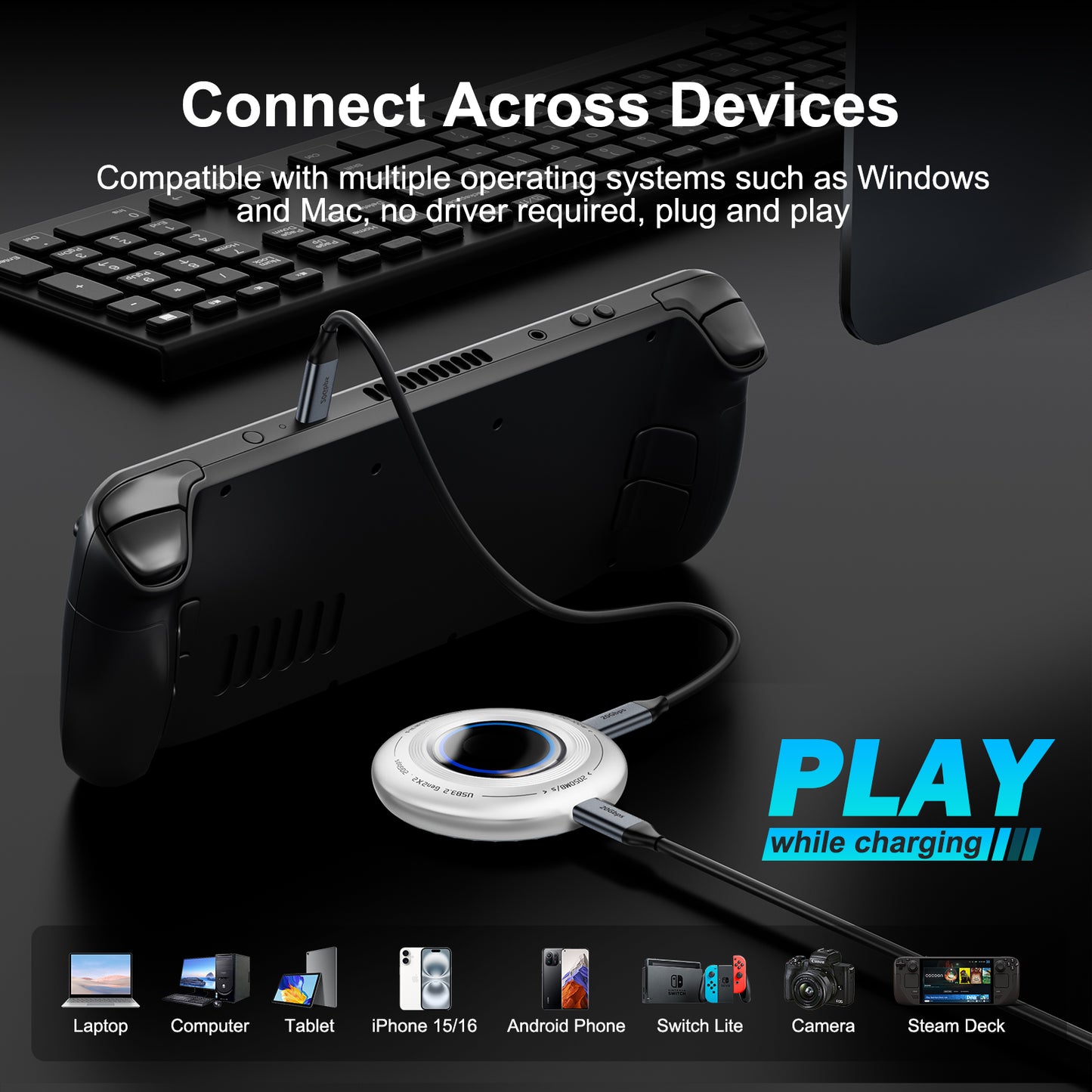 Fikwot FP108 Portable SSD USB 3.2 Gen2x2 20Gbps