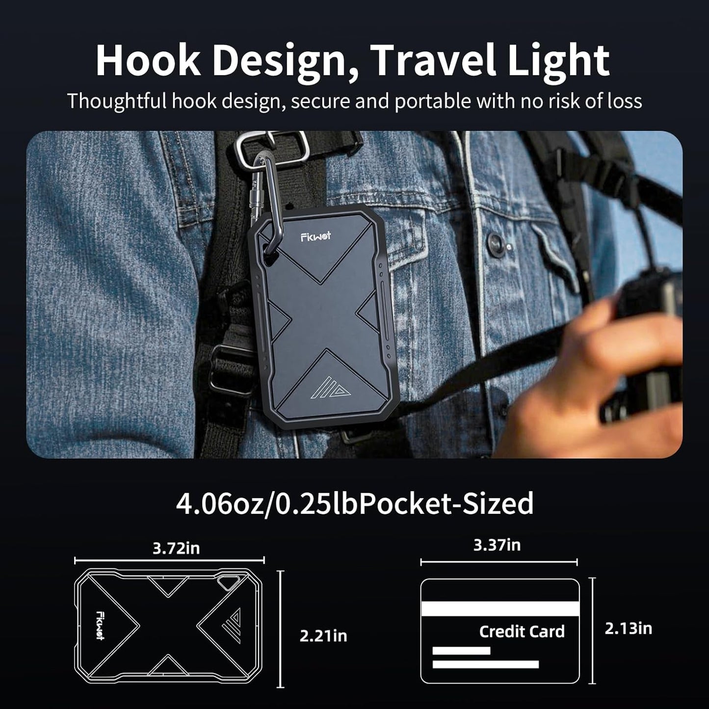 Fikwot FP90 Portable SSD USB 3.2 Gen2x2 20Gbps