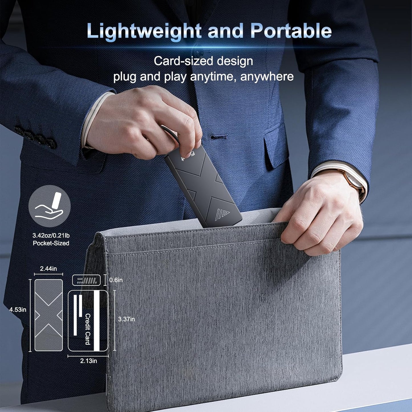 Fikwot FP110 Portable SSD USB4 40Gbps with Cooling Fan