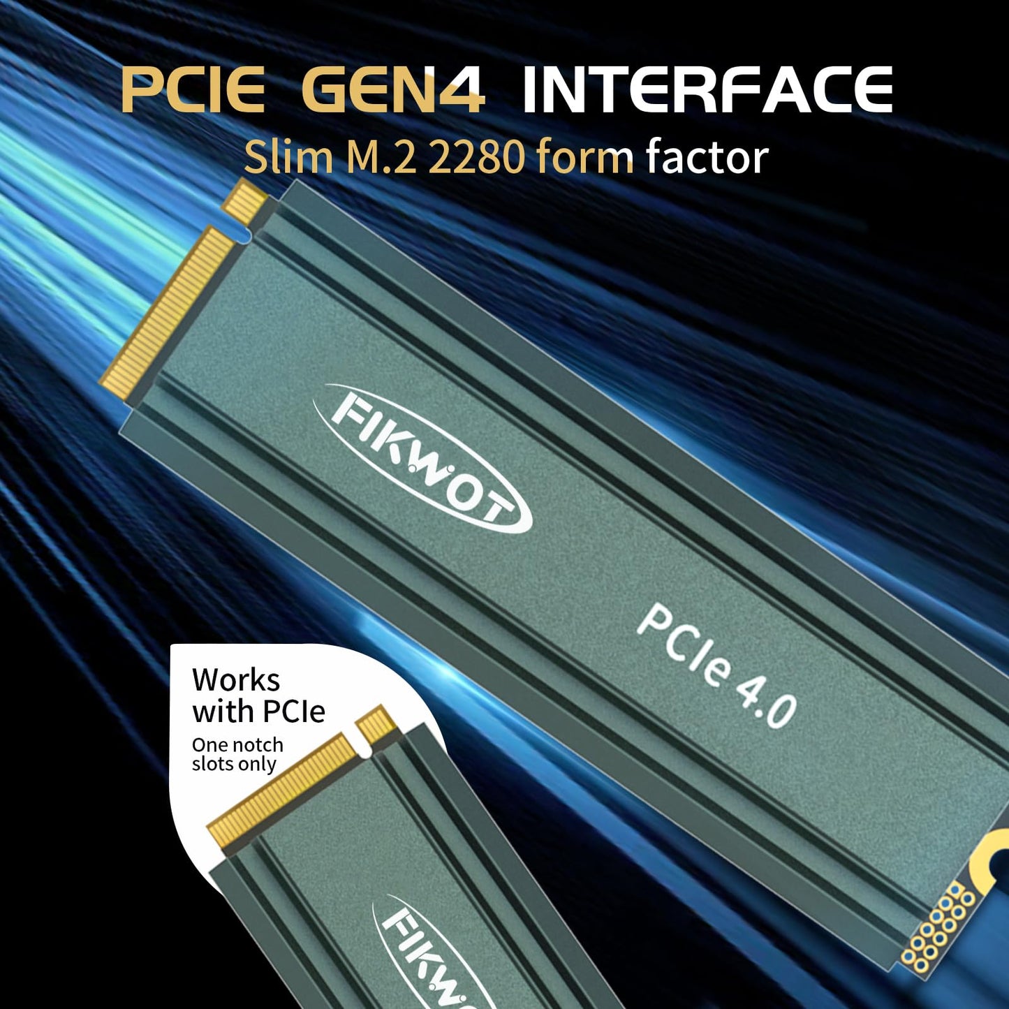 Fikwot FN960 M.2 2280 SSD PCIe Gen4 x4