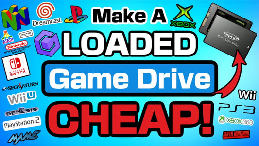 Make A Loaded Plug & Play Game Drive Yourself