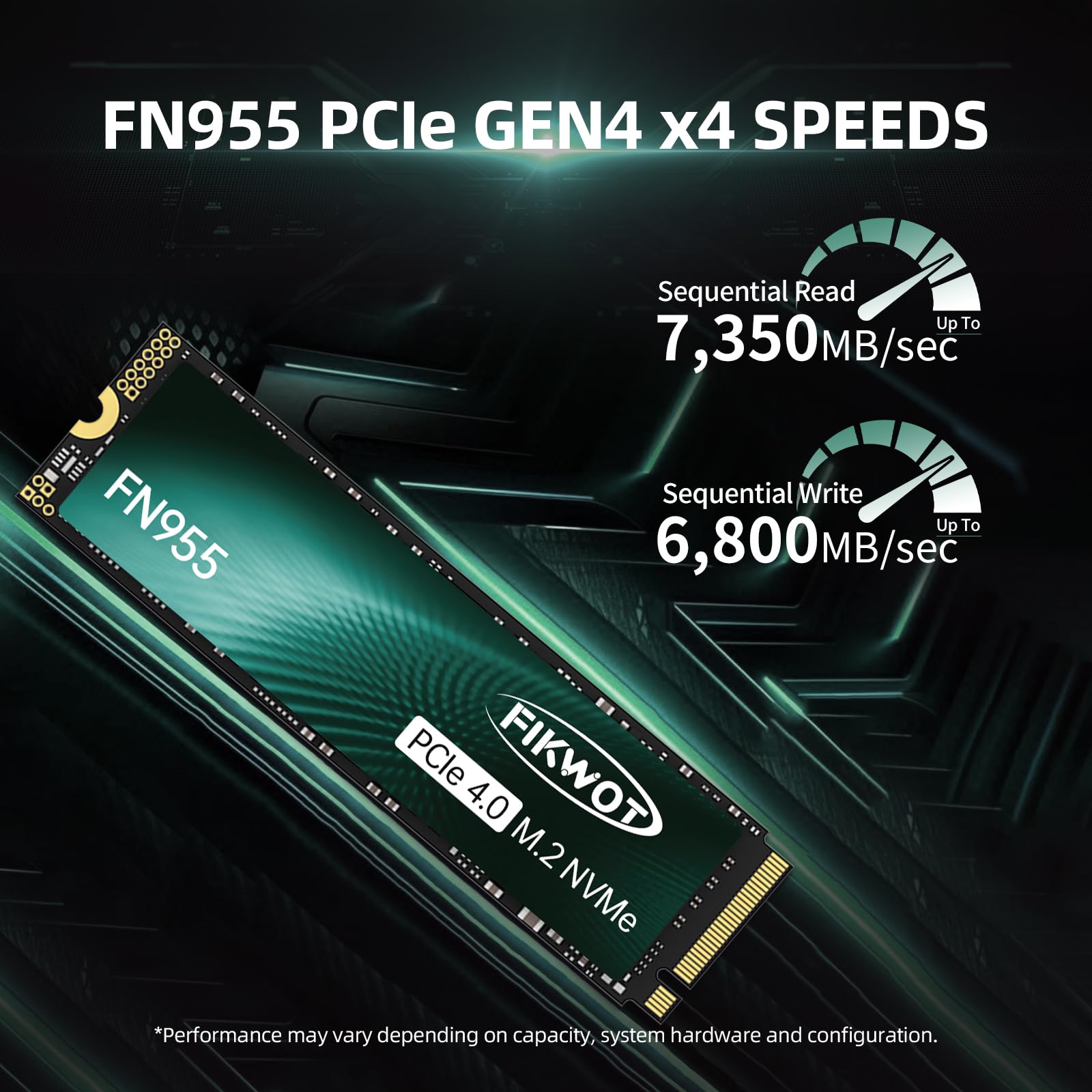 Fikwot FN970 PCIe 4.0 Gen4 NVMe SSD, The Best SSD for PS5 