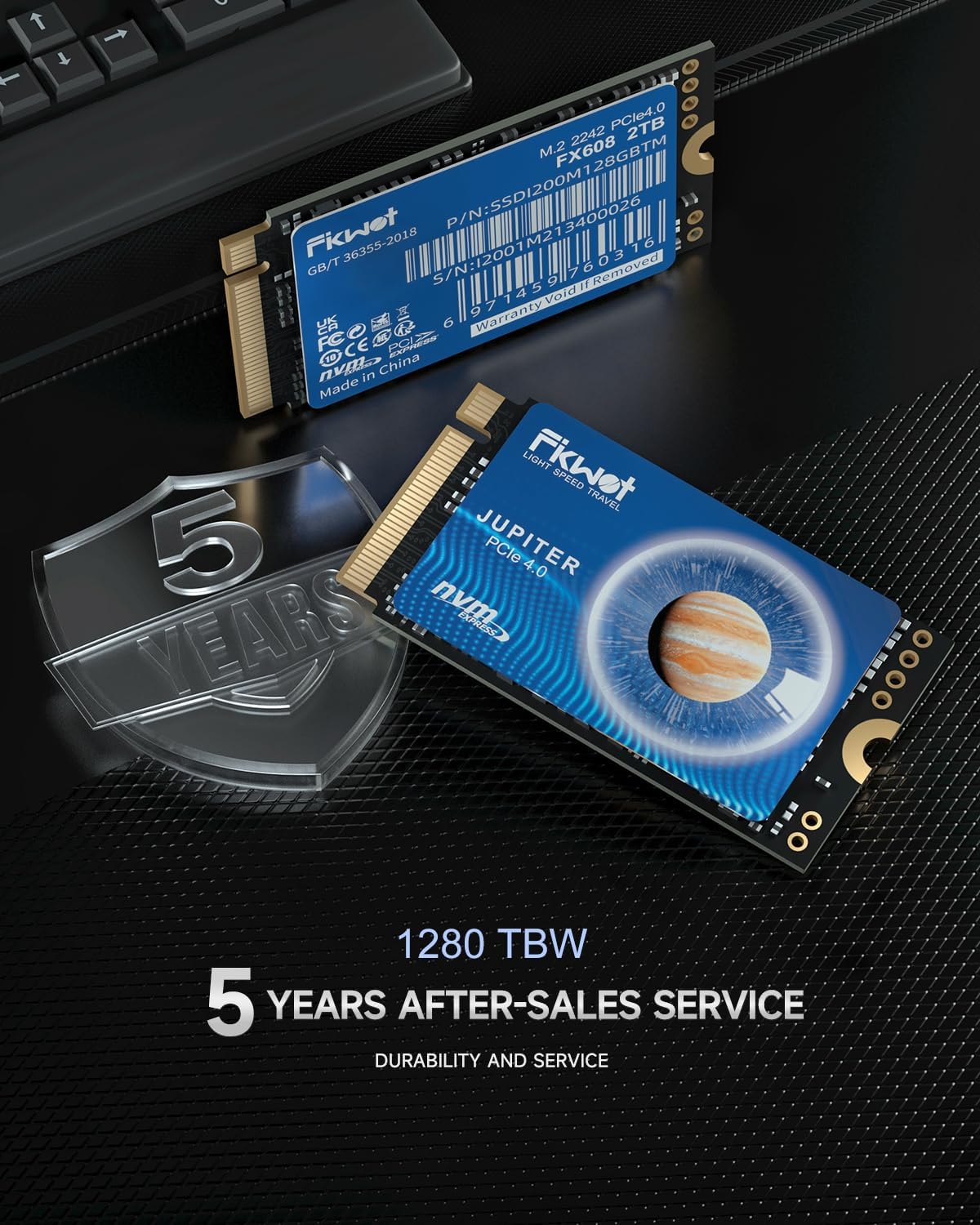 Fikwot FX608 M.2 2242 SSD PCIe Gen4.0 x4